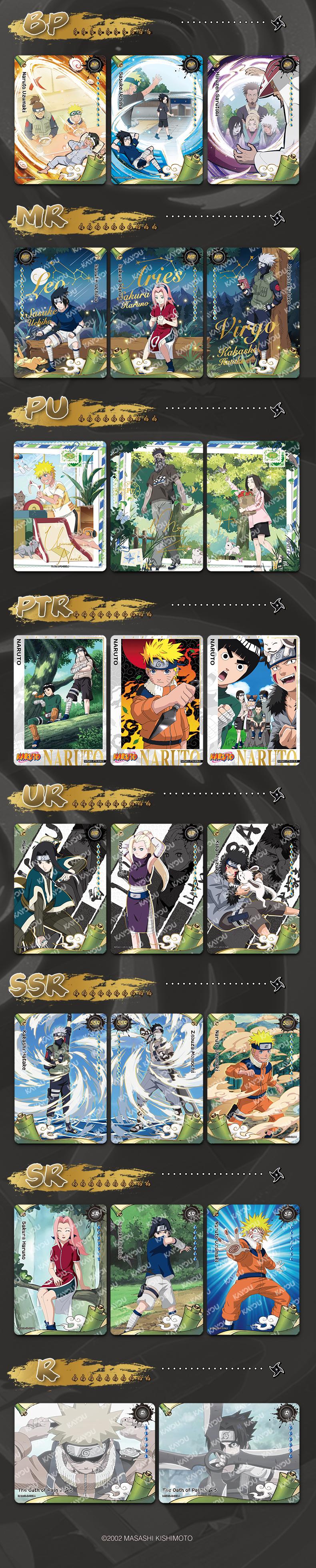 Naruto-Smriti Collectible Card-Heaven Scroll-NA-Series 1