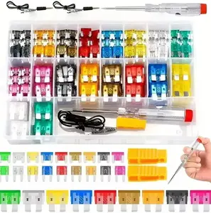 306PCS&Car Blade Fuse Assortment Set withAssorted Car Blade Fuses in Colorful PlasticPallets for Automotive Applications &Deals for you days Replacement