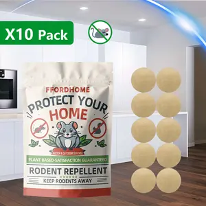 Rodents and Mice Repeller, Peppermint Oil Balls for Rodents, Rat Repellent for Mice, Squirrels, Voles, Mouse Control for Indoor/Outdoor, Pet Safe Mouse Deterrents for House, Car/Garage/Attic-10Balls