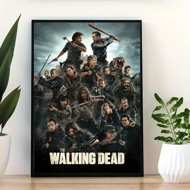 The Walking Dead Movie Poster, Retro Movie Poster, Vintage Poster, Unframed Bedroom Wall Art