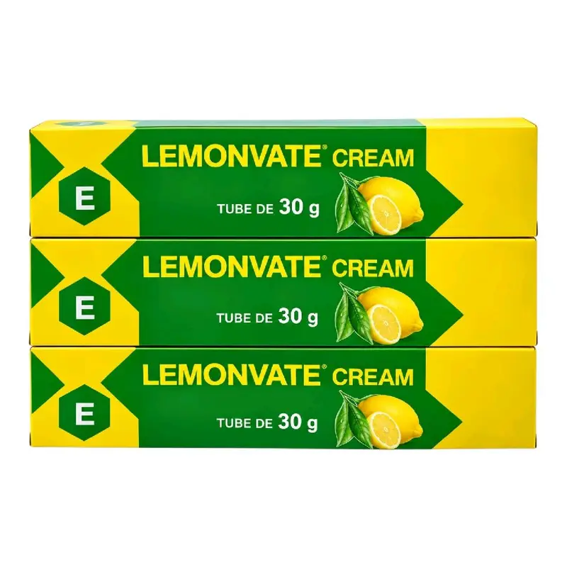 3 pcs Lemovate cream