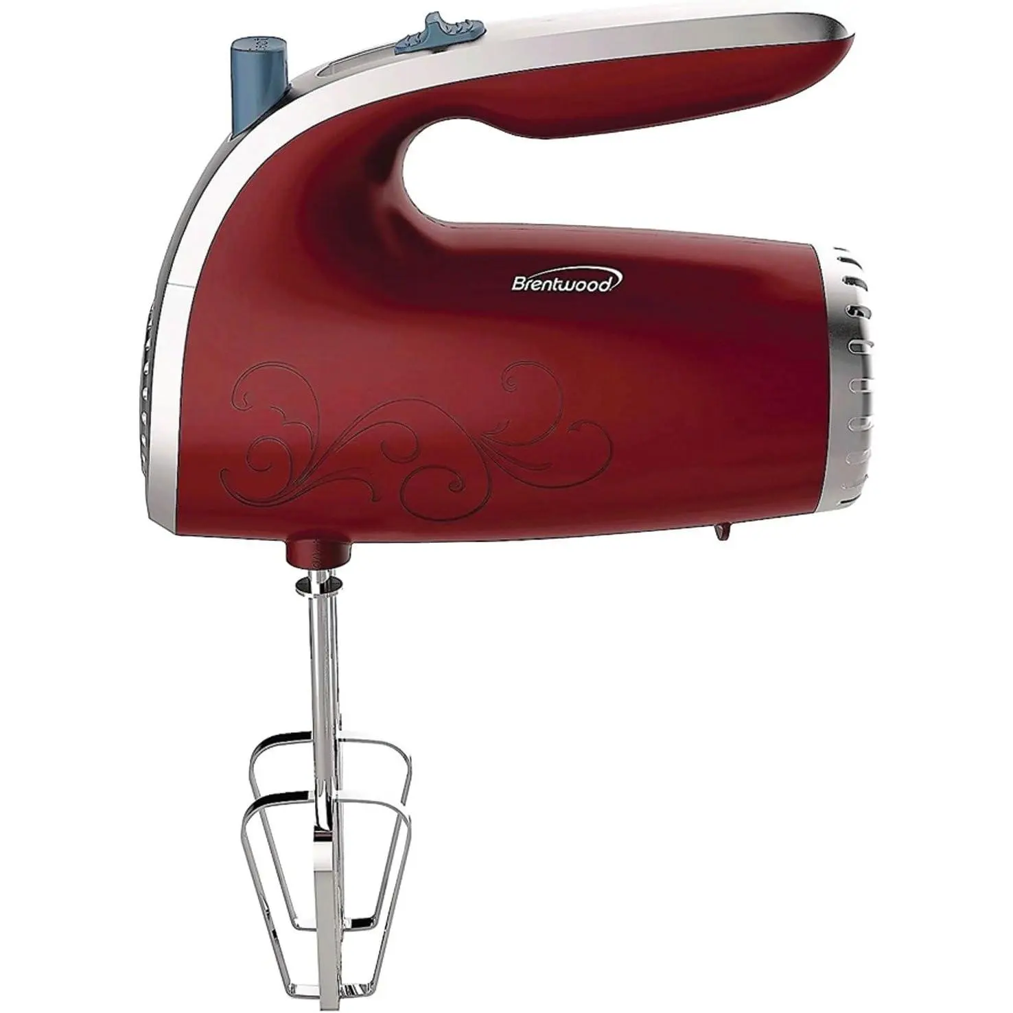 BRENTWOOD 5-SPEED HAND MIXER - RED BRENTWOOD 5-SPEED HAND MIXER - RED
