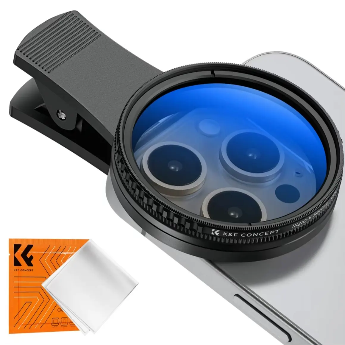 52mm Cpl Filter for Phone Lens, Clip-On Polarizing Filter for Most Smartphones, Camera Lens Set, Valentine's Day Gift, Boyfriend Gift, Mobile Phone Lens, Camera Phone Accessories