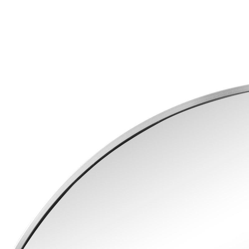 Milly 24 in. W x 36 in. H Medium Oval Metal Framed Wall Mirror
