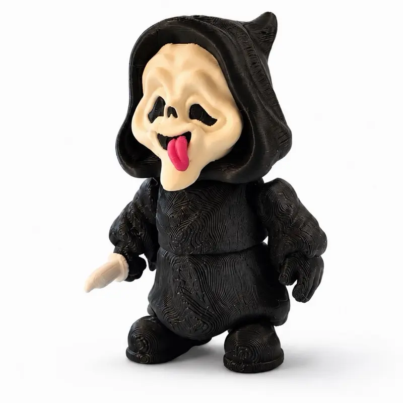 Ghost Face Keychain