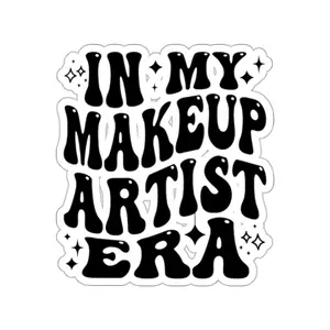 In My Makeup Artist Era Sticker *black*