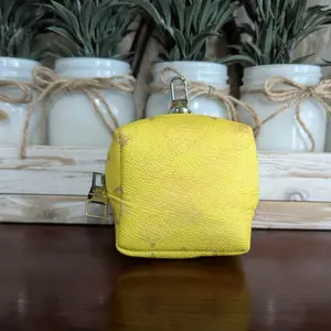 Yellow Flower Keychain