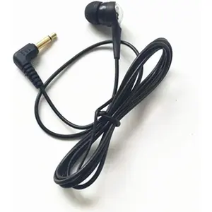 Single Side Earphone in-Ear Mono Earbuds Disposable Headphone Low Cost Ear Buds for  Ear