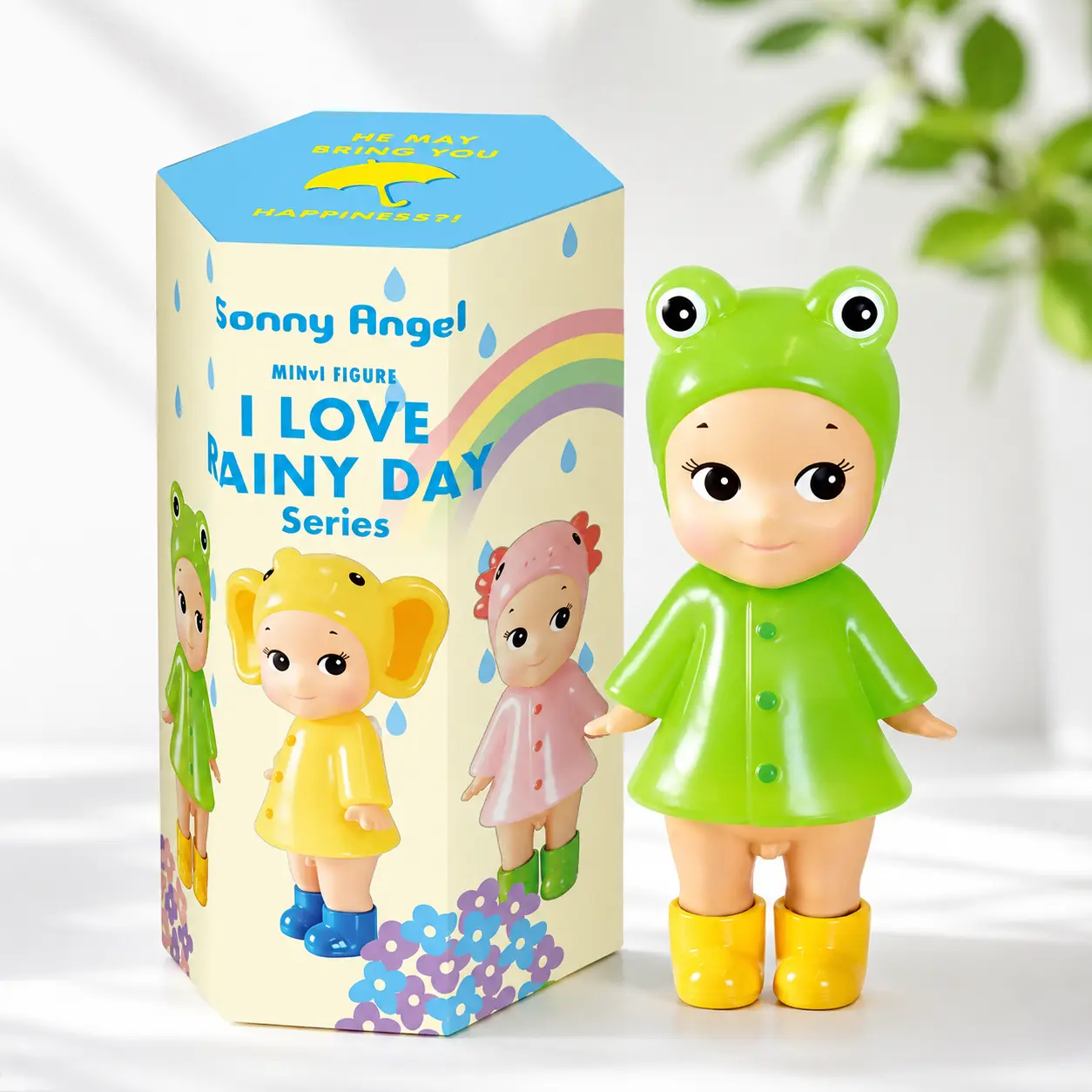 Sonny Angel All Series Hippers Mini Figure - I Love Rainy Day Kawaii Sealed Blind Box, Collectible Figurine for Decor (Collectibles & Entertainment Category)