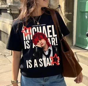 Vintage Michael Clifford Shirt, 5SOS Everyone's A Star Shirt, Unisex T-shirt For Fan, Cotton Shirt Gift For Fan