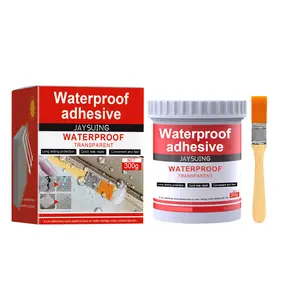 Jaysuing Transparent Waterproof Adhesive Roof Bathroom Kitchen Wall Waterproof Anti-Smashing Brick Leak-Proof Leak-Proof Paint Glue Protector Seal