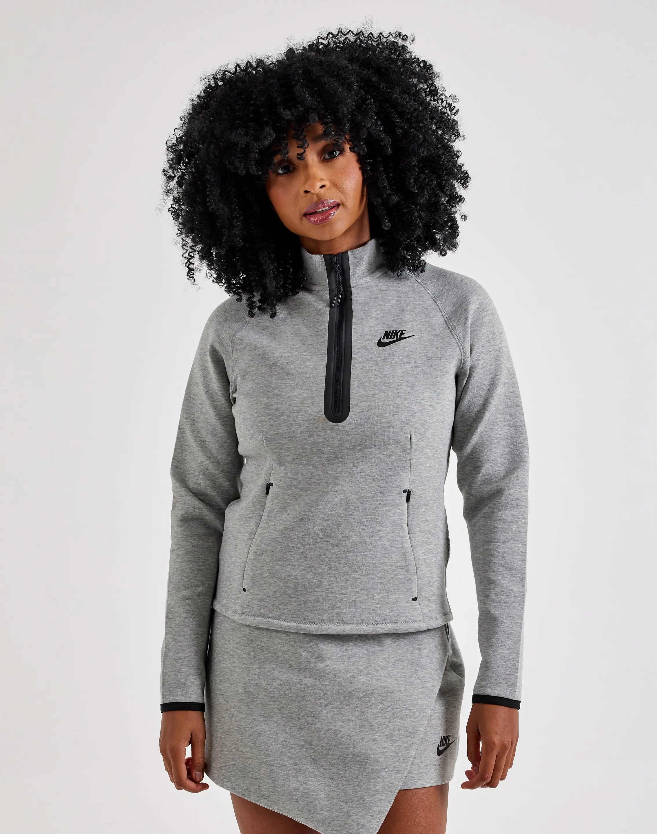 Womens Nike Tech Fleece Half-Zip Sweatshirt