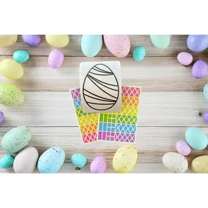 Spring Decor Stained Glass Kit, Spring Party Favors Suncatcher Kits, Basket Stuffer Window Cling, Easter Basket Experience Gift for Kids