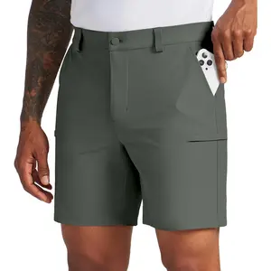 Willit Men's 7" Golf Shorts Stretch Dress Shorts Cargo Quick Dry Athletic Casual Shorts with Pockets
