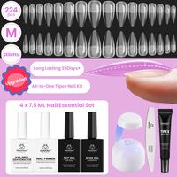 Medium Stiletto 【Kit】16 Sizes-224 Pcs