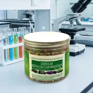 200g Granular Boron Calcium Magnesium Fertilizer for Plants, Universal Water-Soluble Slow-Release Trace Element Support for Flowers, Vegetables and Farm Use