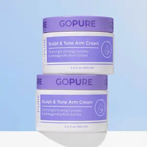 GOPURE Sculpt & Tone Arm Cream 2x Jars Skin Body