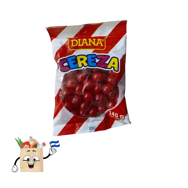 3 PACK DIANA CEREZA - cherry Gummies 140g 3 PACK DIANA CEREZA - cherry Gummies 140g