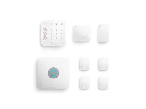 Ring Alarm Pro - 8-piece - built-in eero Wi-Fi 6 router and optional 24/7 monitoring