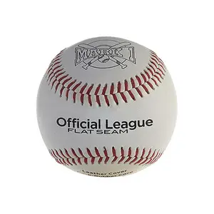 SSN BSOLBFS Mark 1 Official League Flat-Seam Baseballs, Pack of 12