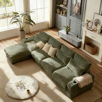 Army Green + Corduroy + 4 Seat