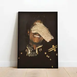 Michael Jackson king of pop Poster , Product without frame