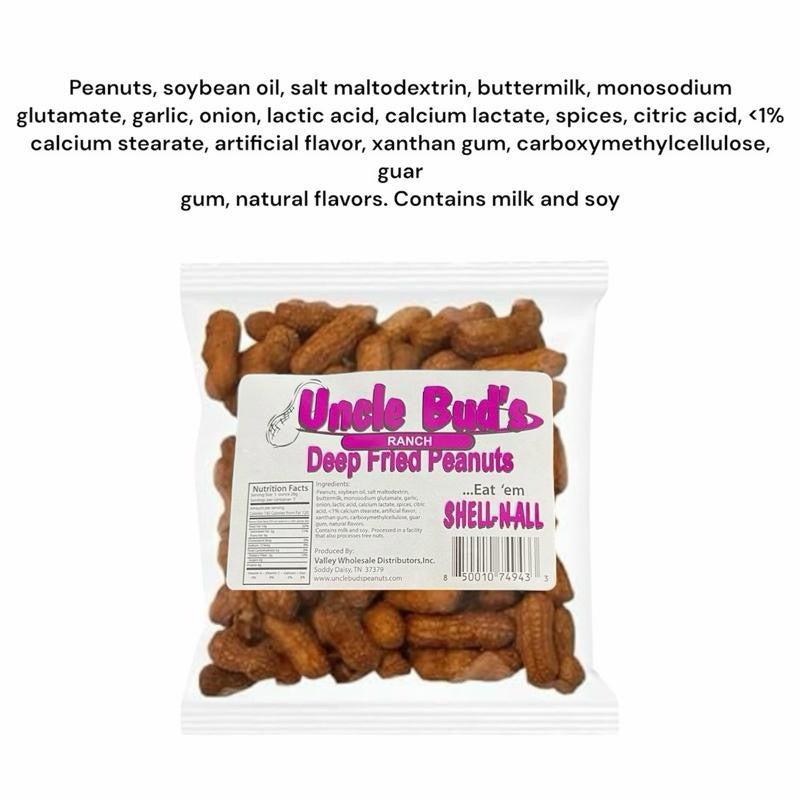 Uncle Bud's Deep Fried Peanuts Sampler Pack