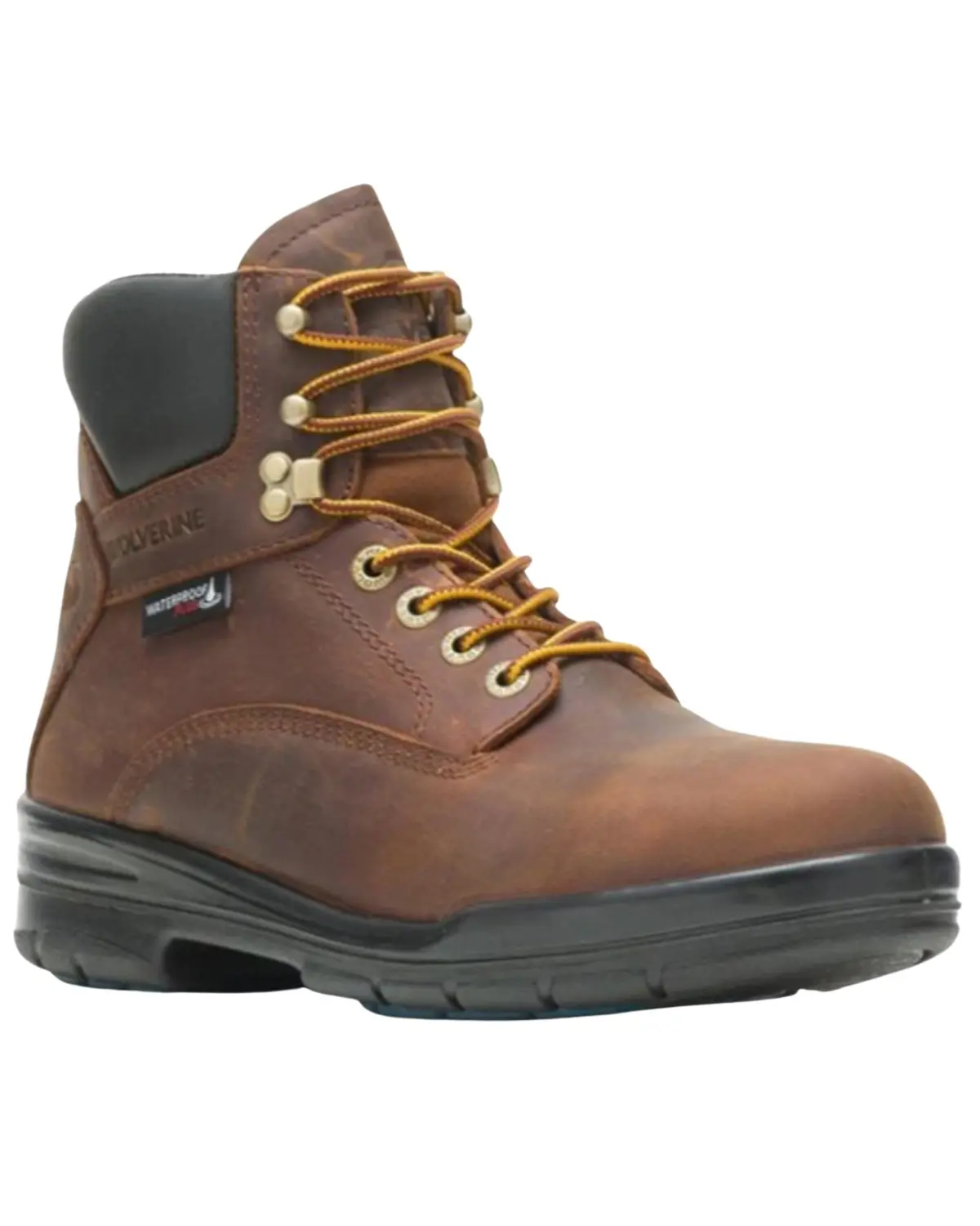 Wolverine Men's Men'S Durashock Waterproof Lace-Up Work Boot Steel Toe - W211022