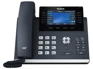 Yealink SIP-T46U IP Phone Corded Corded Wall Mountable Desktop Classic Gray
