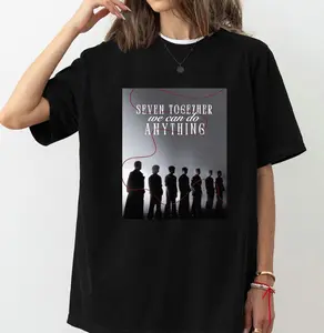 Seven Together We Can Do Anything OT7 Comeback Shirt, Ami Concert Outfit, Arirng World Tour Merch, Gift for Fan, Apobangpo Borahae 456131