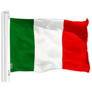 Italy (Italian) Flag 150D Printed Polyester 3x5 Ft
