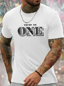 Money Dollar Word TShirt Streetwear Vintage Casual Unisex Mens Womens Summer Tee Tops