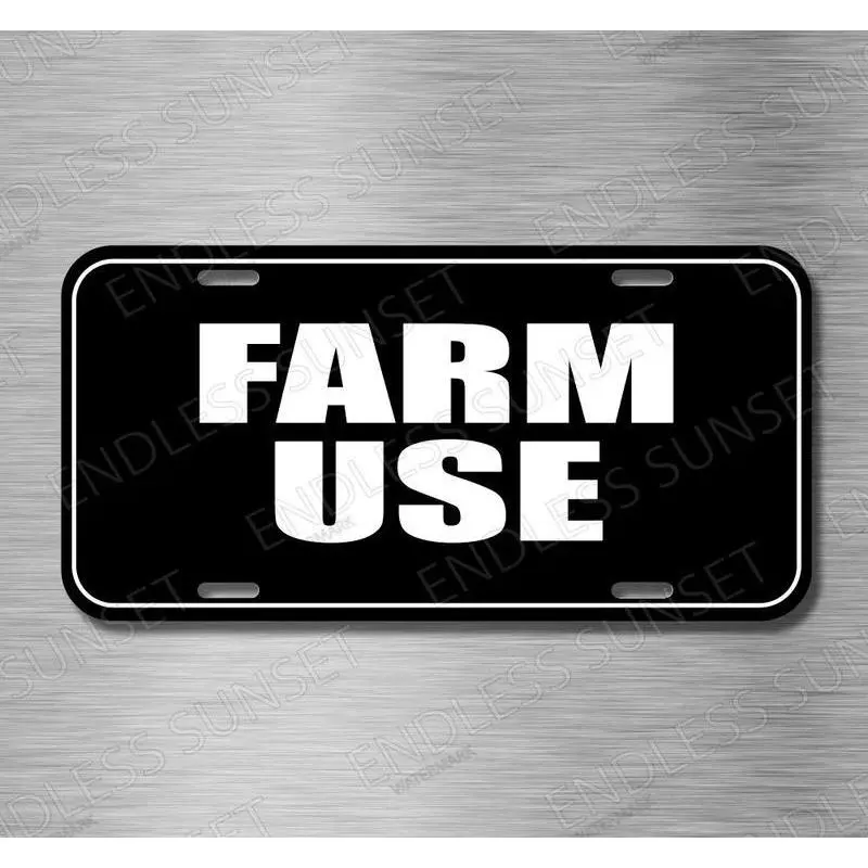 Custom License Plates - Personalized Farm Mom Vehicle Accessory, 29x14cm Aluminum Car/Truck Plate, Lightweight with Pre-Drilled Holes for Easy Installation, Personalized Car Plate