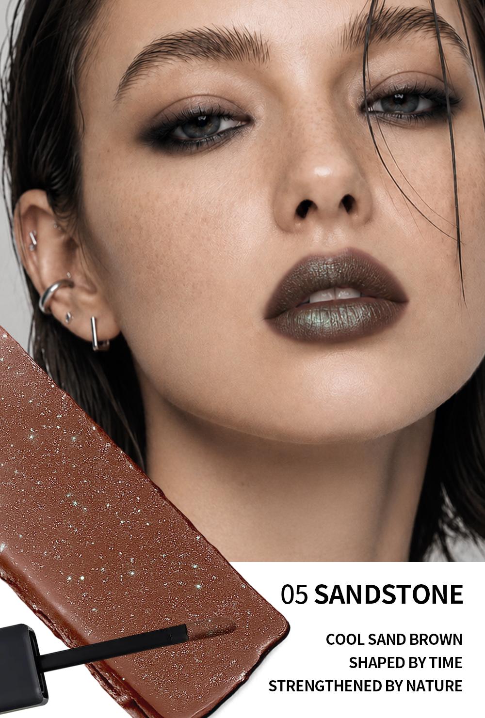 uCoolMe Matte Glitter Flip Mud, Color-Changing Velvet Lip Cream, High Pigment Waterproof Lip Tint, Soft Matte to Sparkling Finish, Long Lasting Moisturizing Lip Makeup, Gothic Bold Shades#tiktokshopbacktoschool