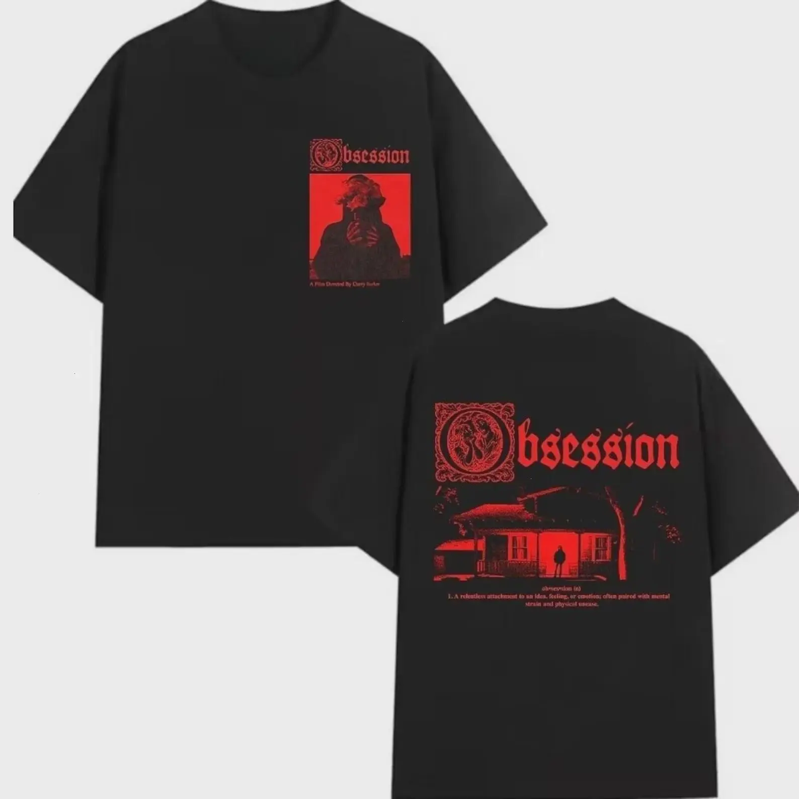 Obsession Movie 2026 Shirt, Gothic Horror Graphic Tee, Double