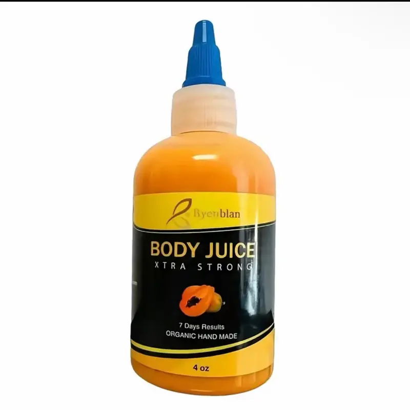 Byenblan Brightening Papaya Body Smoothie, 4oz Skin Radiance Treatment