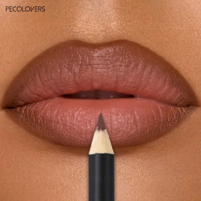Matte Lip Liner Pencil, Cosmetic Lip Liner, Lippie Pencil, Waterproof Tint, Non-Stick Cup, Nude Lipstick, Women's Makeup, Lip Lacquer Lipliner, Single Item Pack