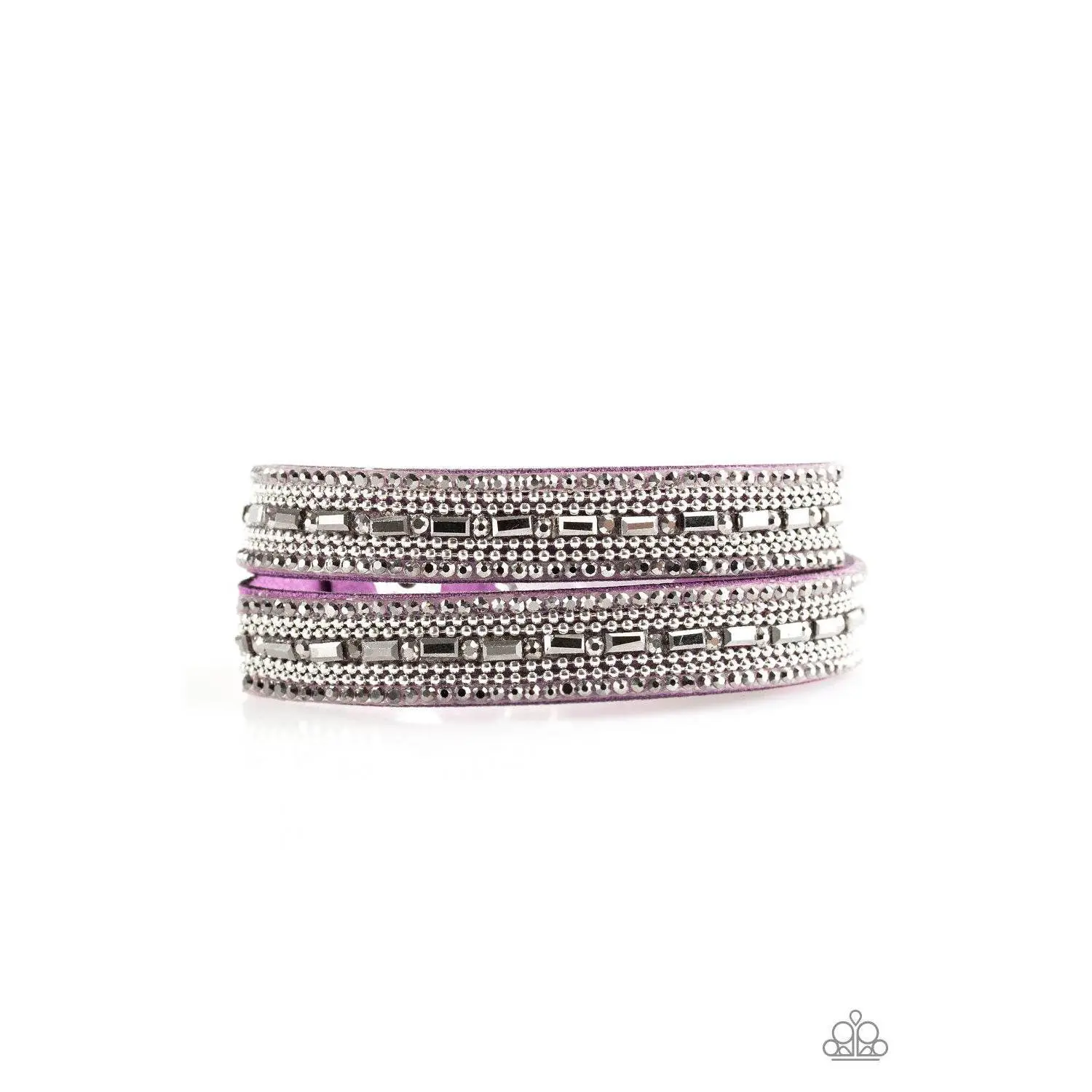 Shimmer and Sass - Purple Bracelet