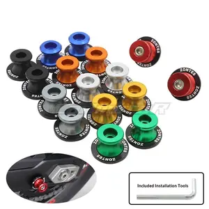 Zontes 703RR/350R/350X/GK350/310R Custom Parking Puck & Kickstand Screws Decorative Upgrade