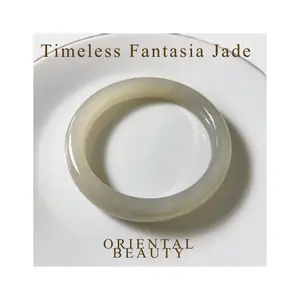 Certified Genuine purple violet Hetian Jade nephrite jade Bracelet bangle - 58 mm inner diameter