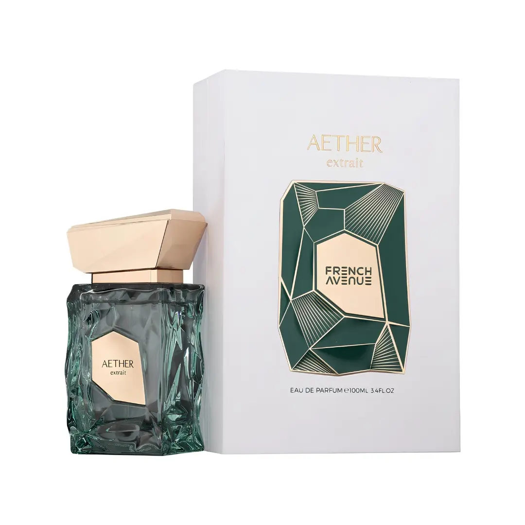 French Avenue Aether Extrait de Parfum Spray 3.4 oz for Unisex | Aromatic Fruity Fragrance | Green Apple Cedar Amberwood