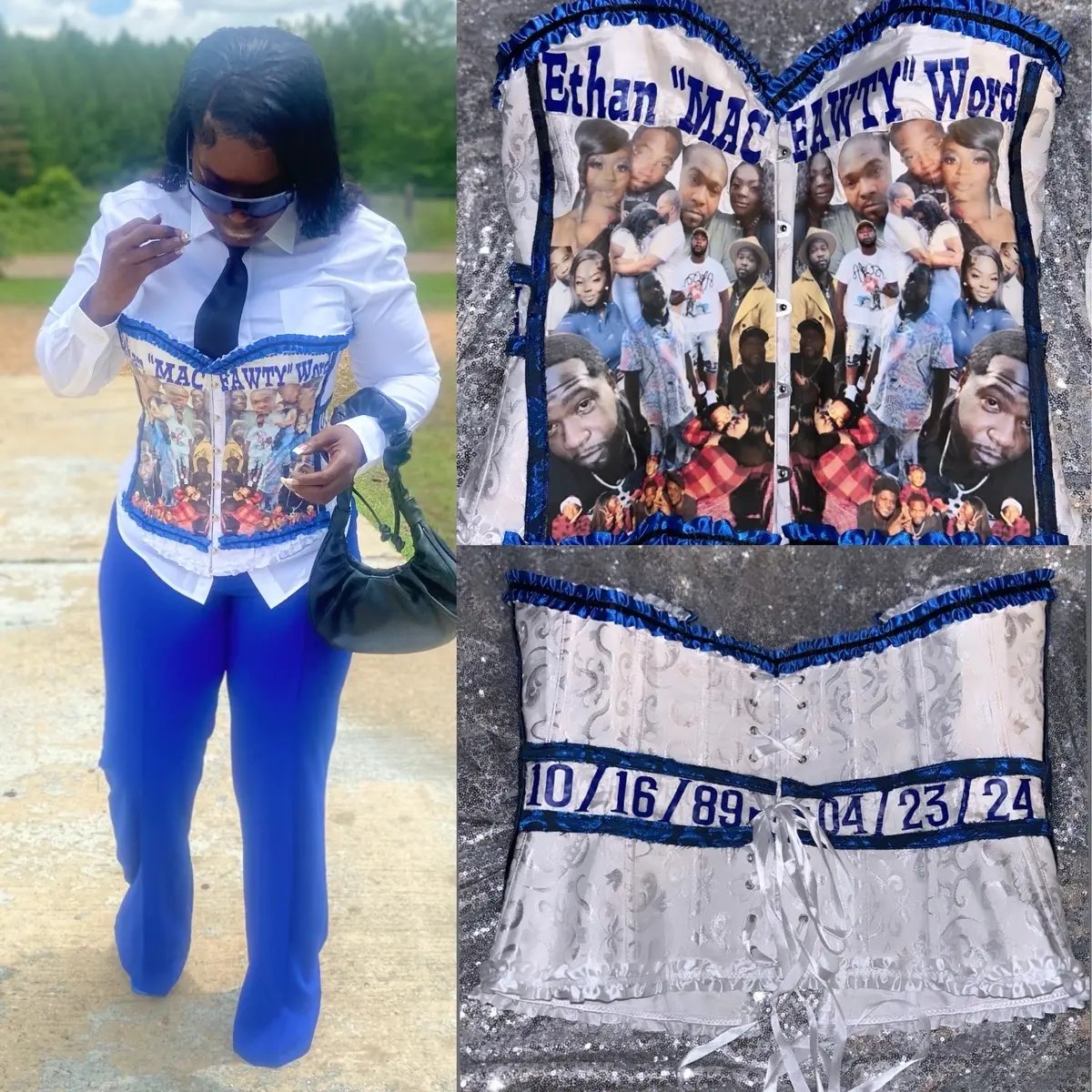 Memorial Corset  Clothes Corset