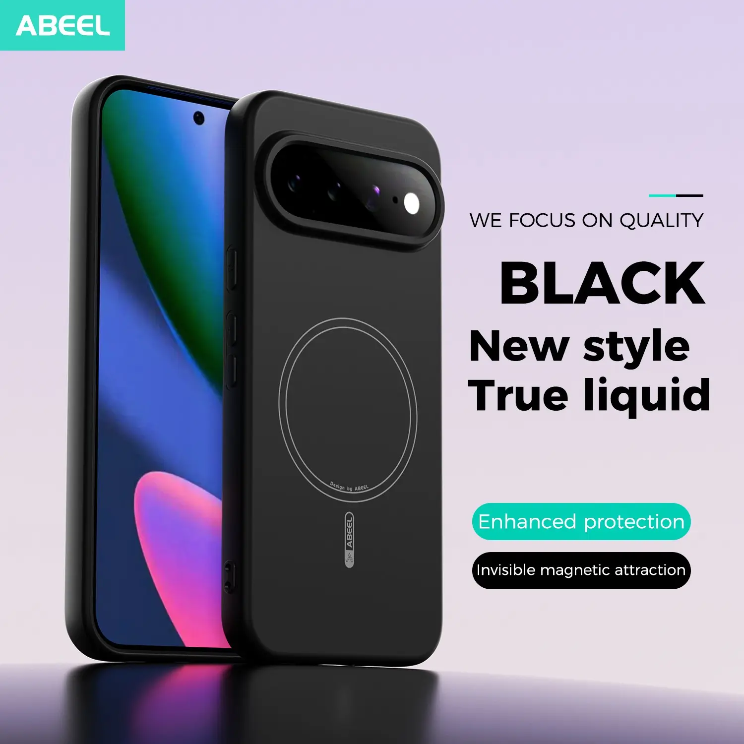 Google Pixel 11 Pro Case, Soft Pure Color Full Coverage, Macaron Series Magnetic Protection, Fashionable Durable Drop-Proof, Perfect Fit