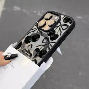 Luxury Magsafe transparent mobile phone case, suitable for iPhone17 Pro Max, Air 16promax,17 Pro Max, Air 16 15pro 14PLUS 13 12Pro 11 Pro Max X XSMAX series mobile phone case Magnetic wireless charging cover, decorative mobile phone case