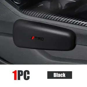1 Car Knee Pad Leg Cushion Car Leg Rest Knee Pad Door Control Leg Cushion Universal Floor Mat Car Armrest Accessory Suitable for TRD Toyota 4Runner TRD, Avalon TRD, Camry TRD, Hilux TRD, Land Cruiser TRD, Sequoia TRD, Tacoma TRD, Tundra TRD