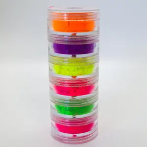 Neon Nail Art Pigment Powders
