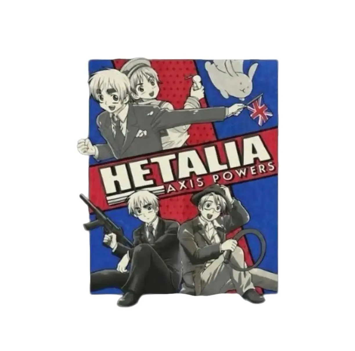 Hetalia Axis Powers Anime Graphic T-Shirt Black  P