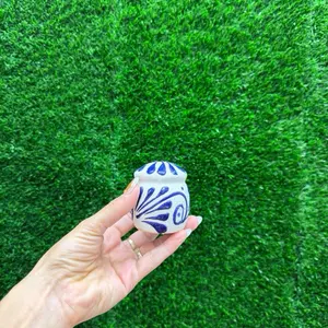 Salero Relieve (Cielito Lindo) color Cobalto Sets.