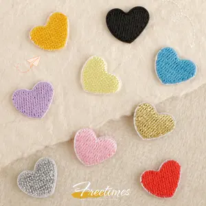 10pcs Colorful Embroidered Patches DIY for Clothes Hats Bags, Vintage Sew-on Badges for Repair or Decoration