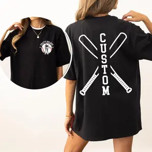 Custom That's My Boy Baseball Mom Comfort Colors Shirt, Personalized Baseball Mom Gift, Sport Mom Outfits, Game Day Clothing, Gift For Baseball Mama